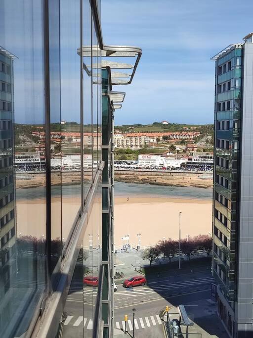 178A Mar De Gijon Apto Con Vistas Kültér fotó