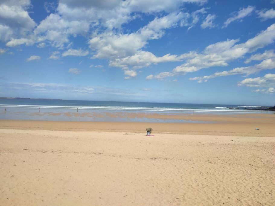 178A Mar De Gijon Apto Con Vistas Kültér fotó